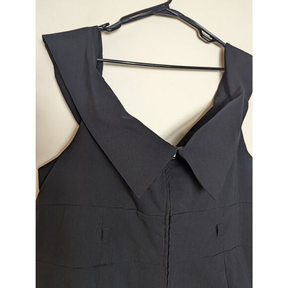 NWT Torrid Retro Chic Black Off Shoulder Pinup Style Sheath Dress - Picture 8 of 8